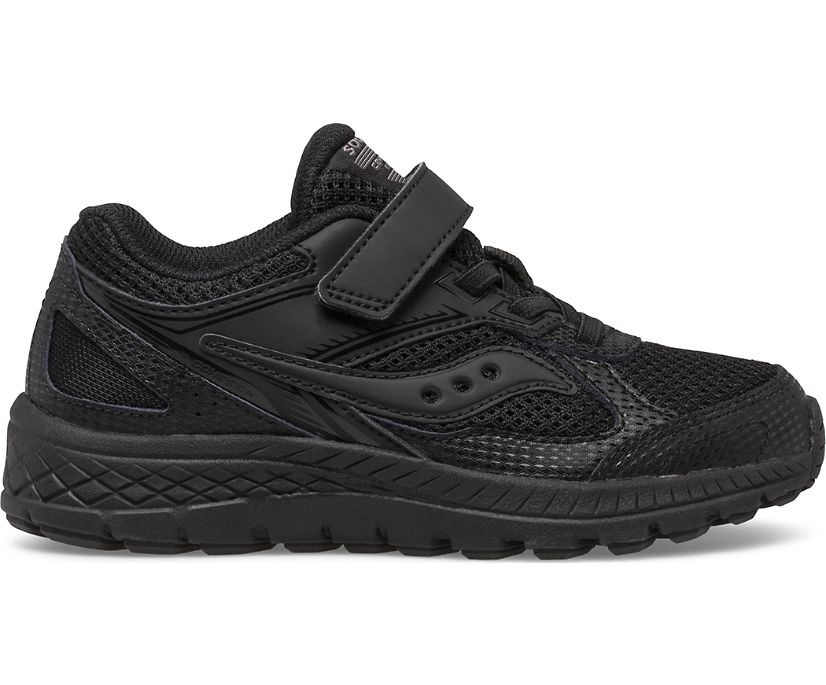 Saucony Cohesion 14 A/C Kids' Sneakers Black | Canada 835EBCX